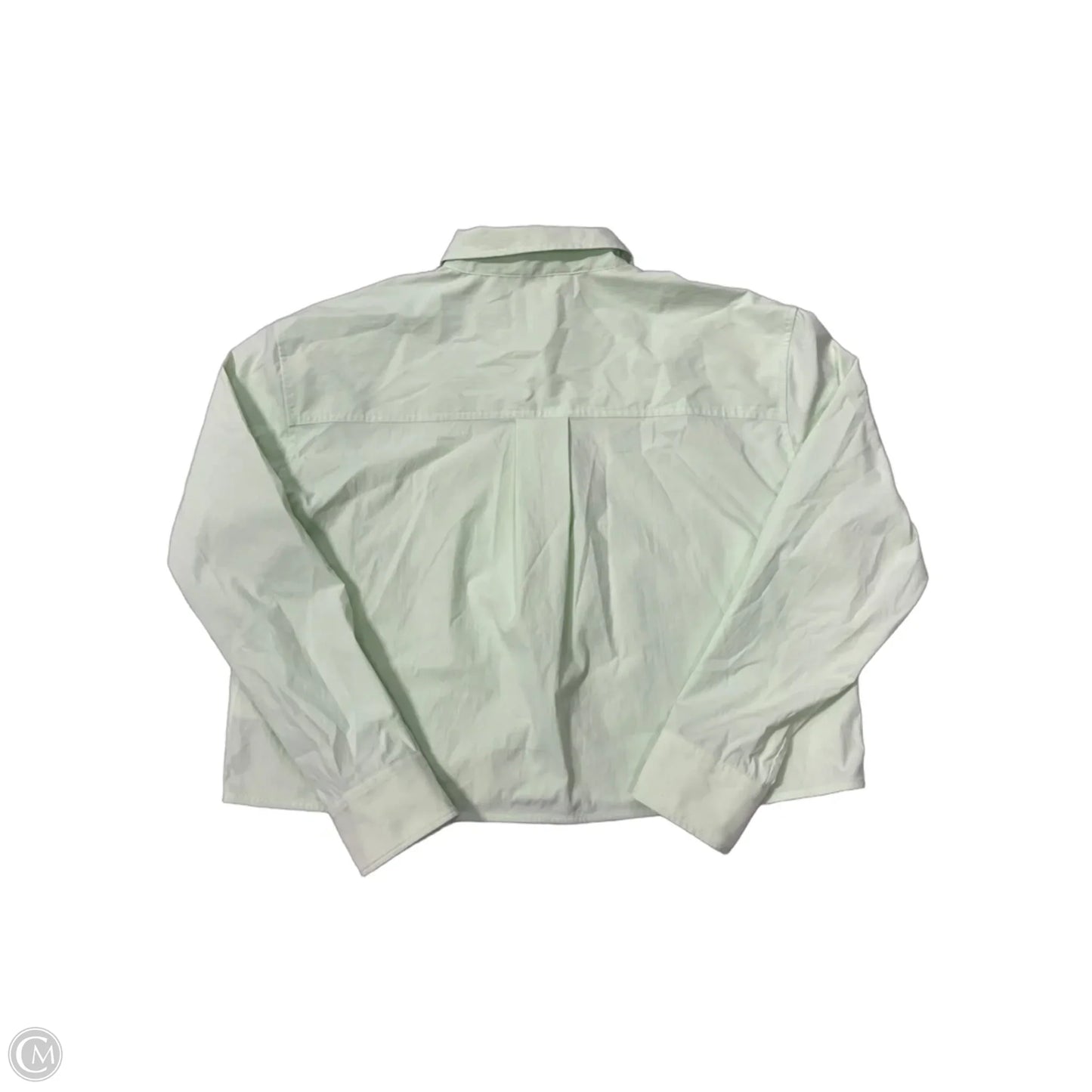 Top Long Sleeve By Athleta In Green, Size: M