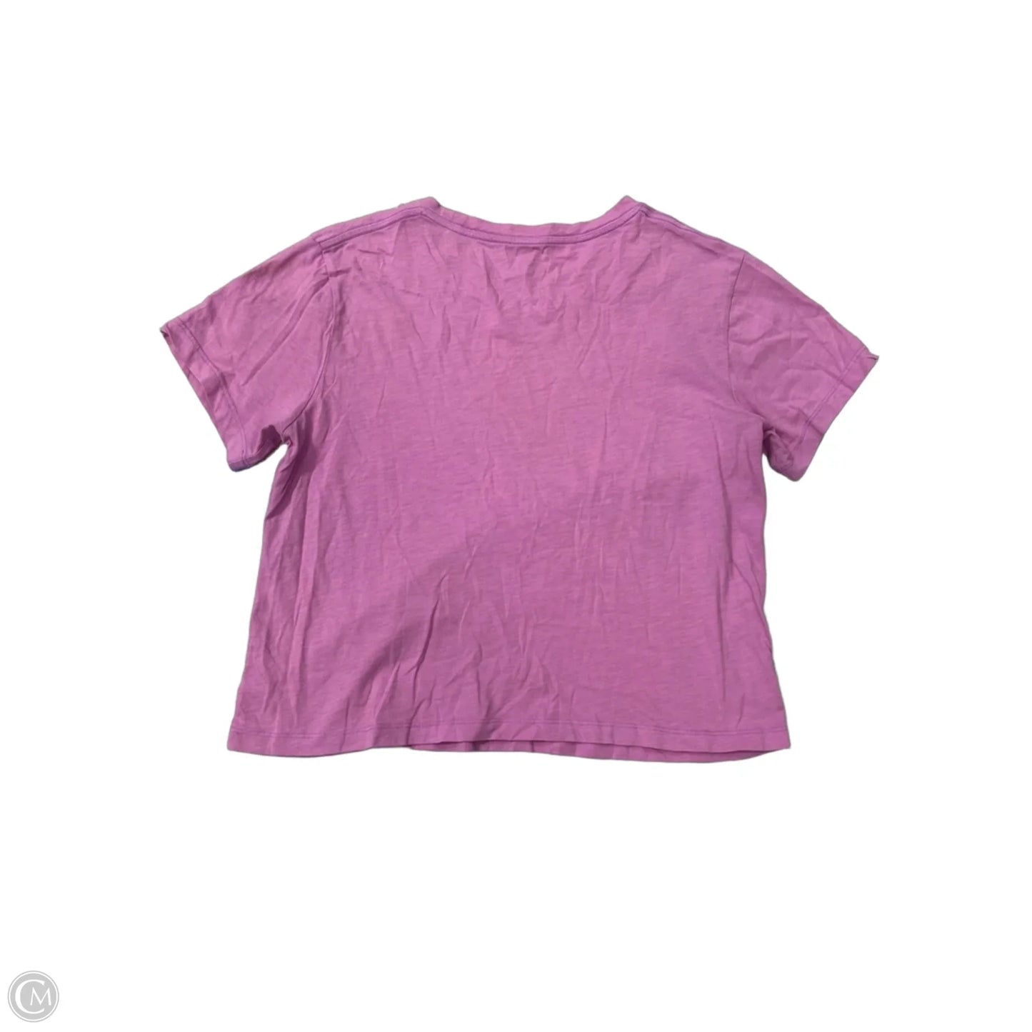 Top Short Sleeve Basic By Athleta In Pink, Size: M