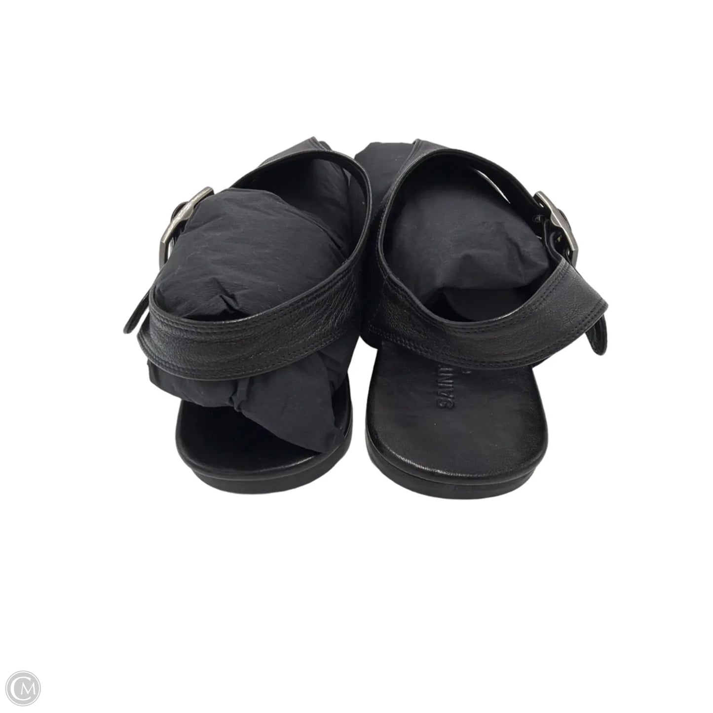 Yves Saint Laurent Mojave Luxury Sandals  In Black, Size: 7 (37)