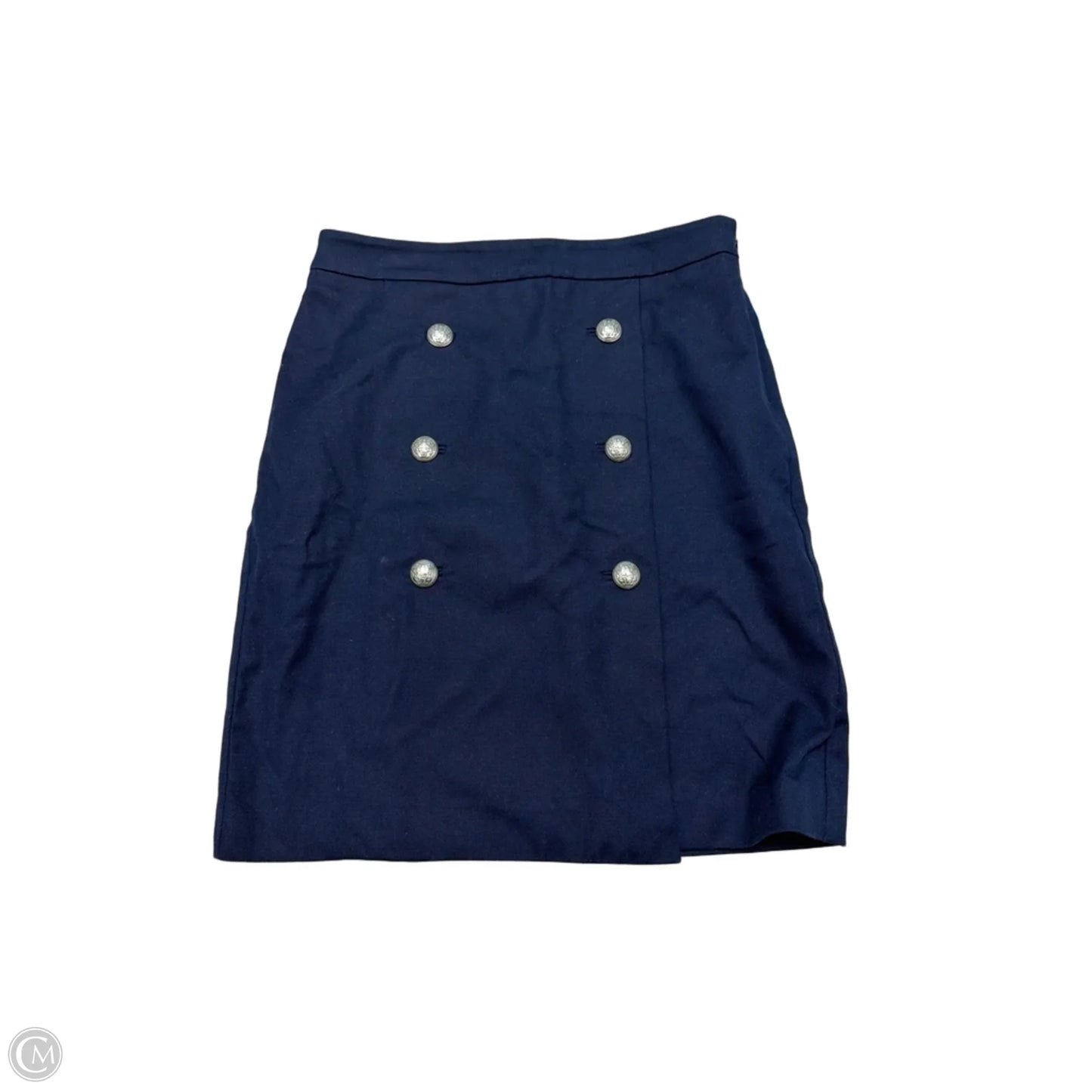 Skirt Midi By Talbots In Navy, Size: 2p