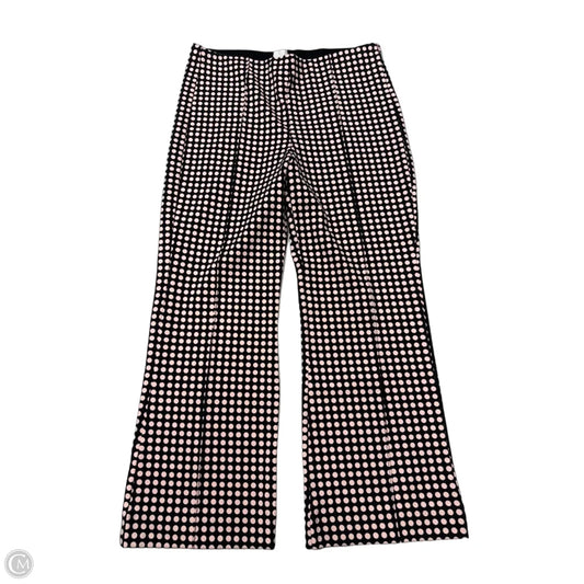 Pants Wide Leg By Maeve In Polkadot Pattern, Size: L
