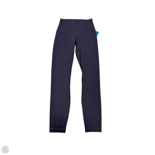 Athletic Leggings By Lululemon In Purple, Size: 4