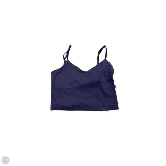 Athletic Tank Top By Lululemon In Purple, Size: 8