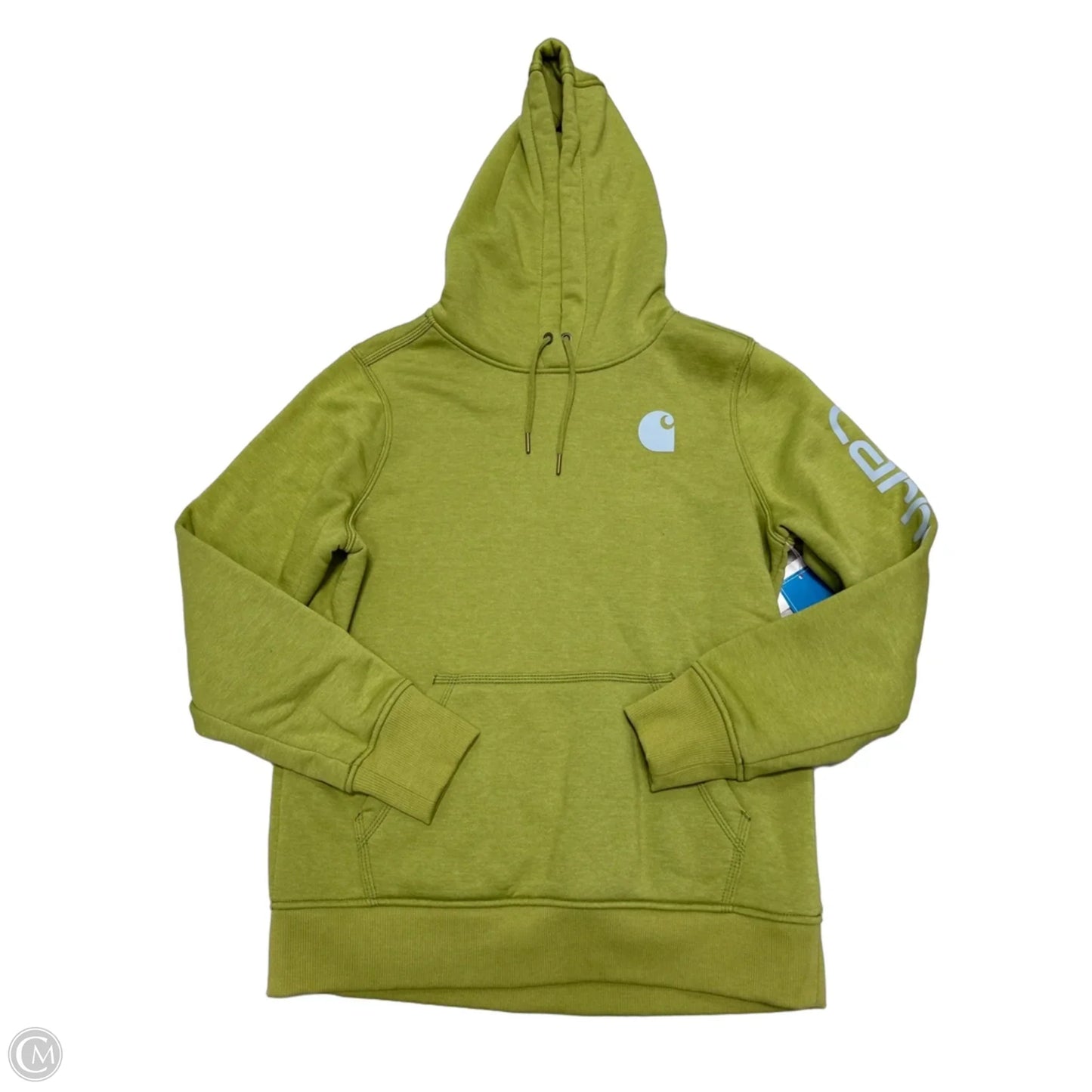 New! Sweatshirt Hoodie By Carhartt In Green, Size: M