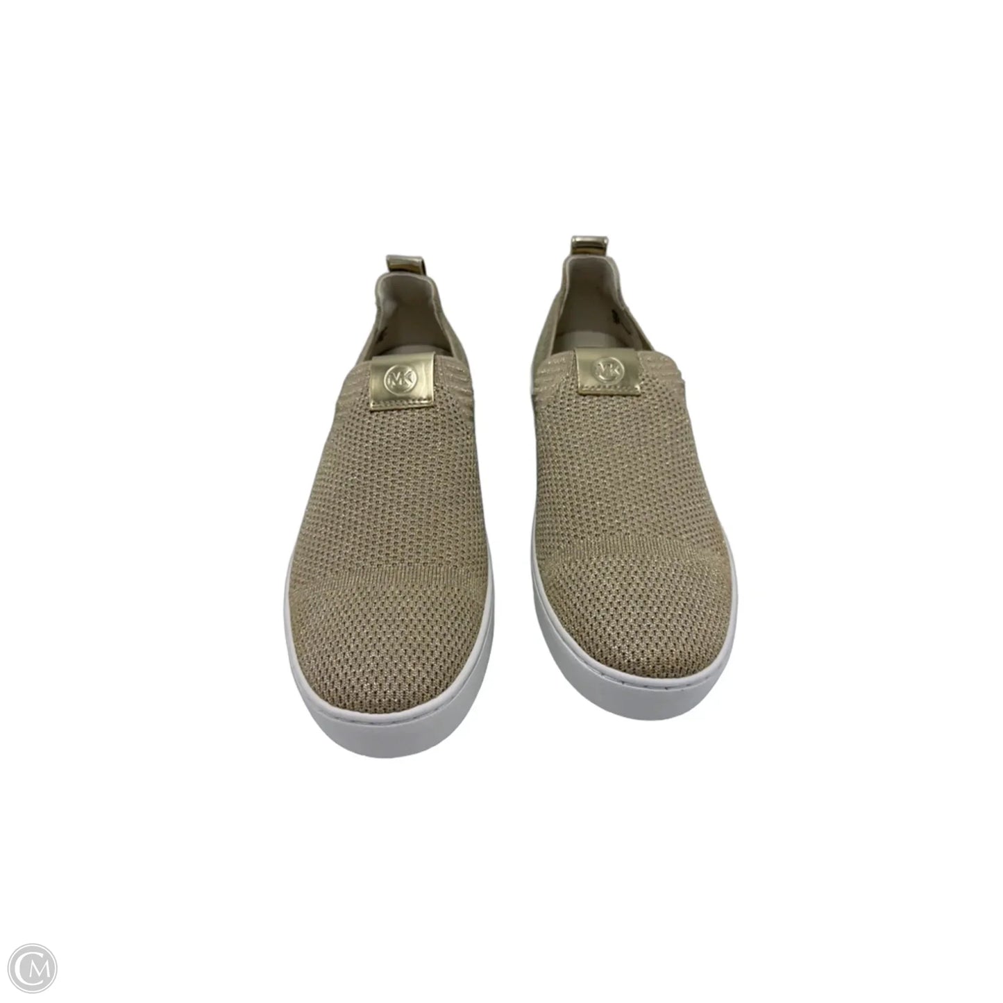New! Shoes Designer By Michael Kors In Gold, Size: 9