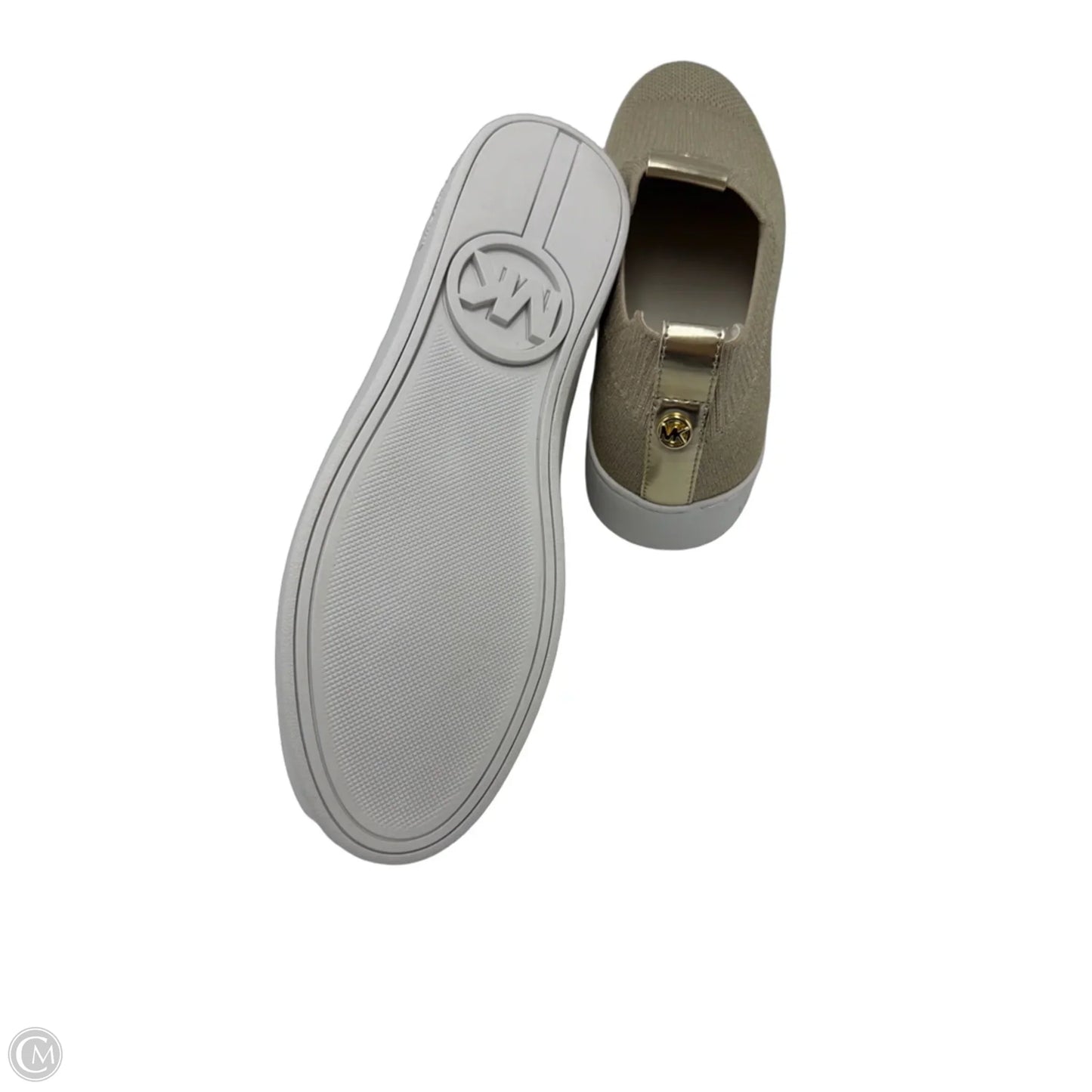 New! Shoes Designer By Michael Kors In Gold, Size: 9