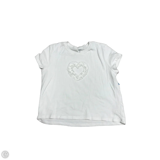 Top Short Sleeve By Maeve In White, Size: Xl