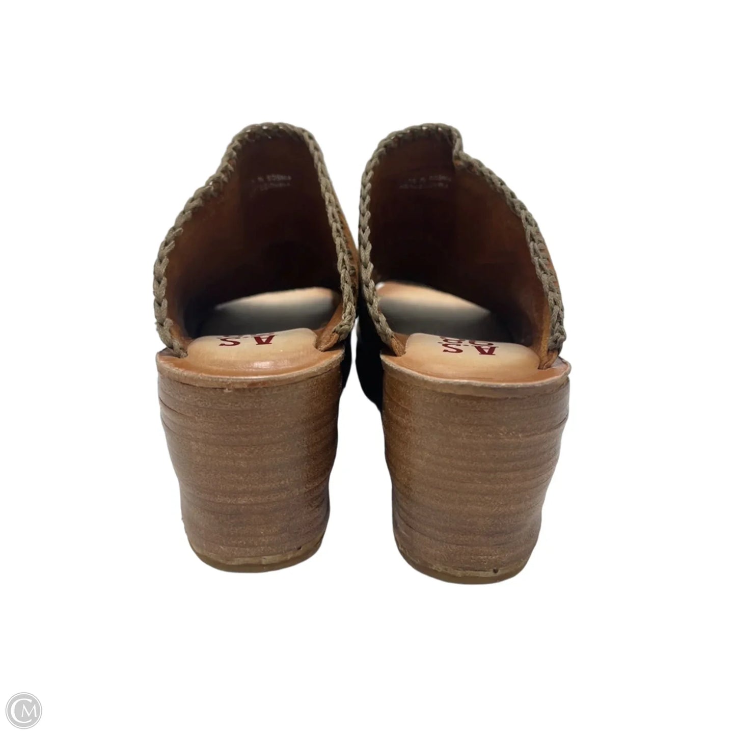 Shoes Heels Wedge By A.S. 98 In Brown, Size: 8