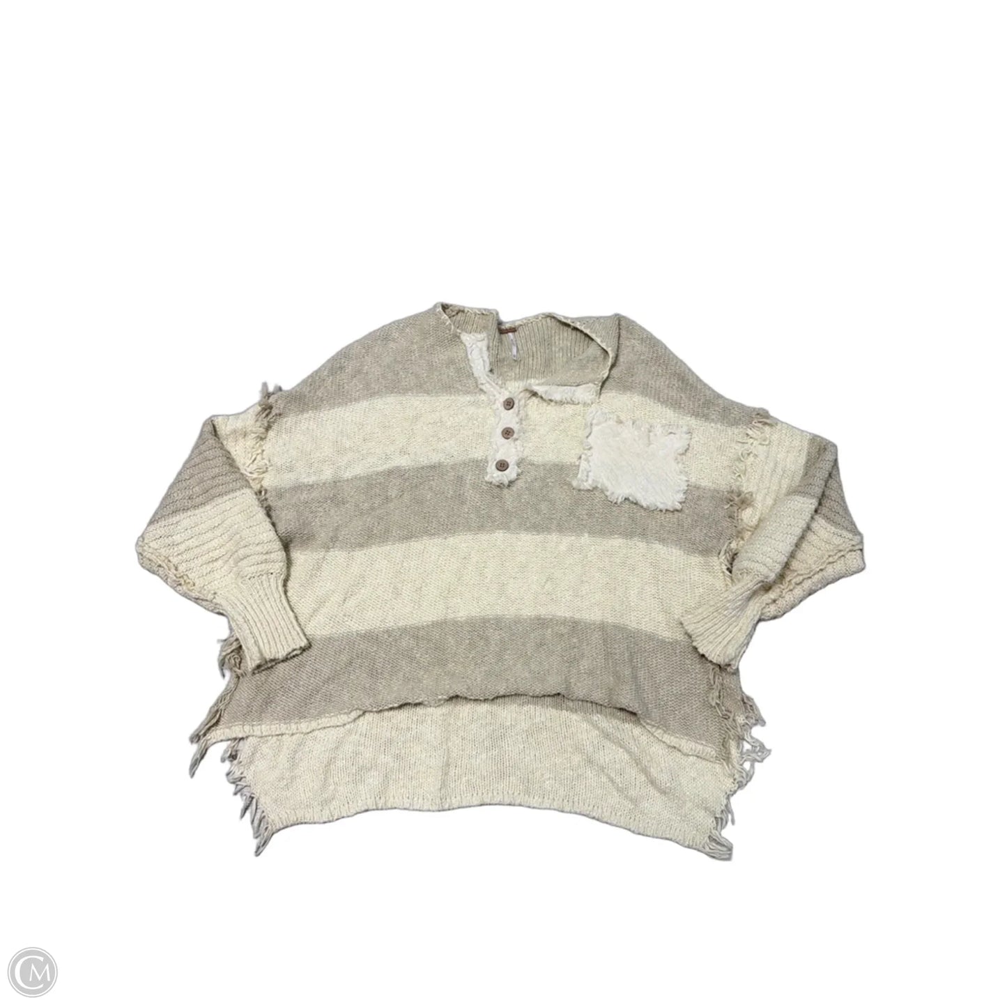 Sweater By Free People In Beige, Size: Xs