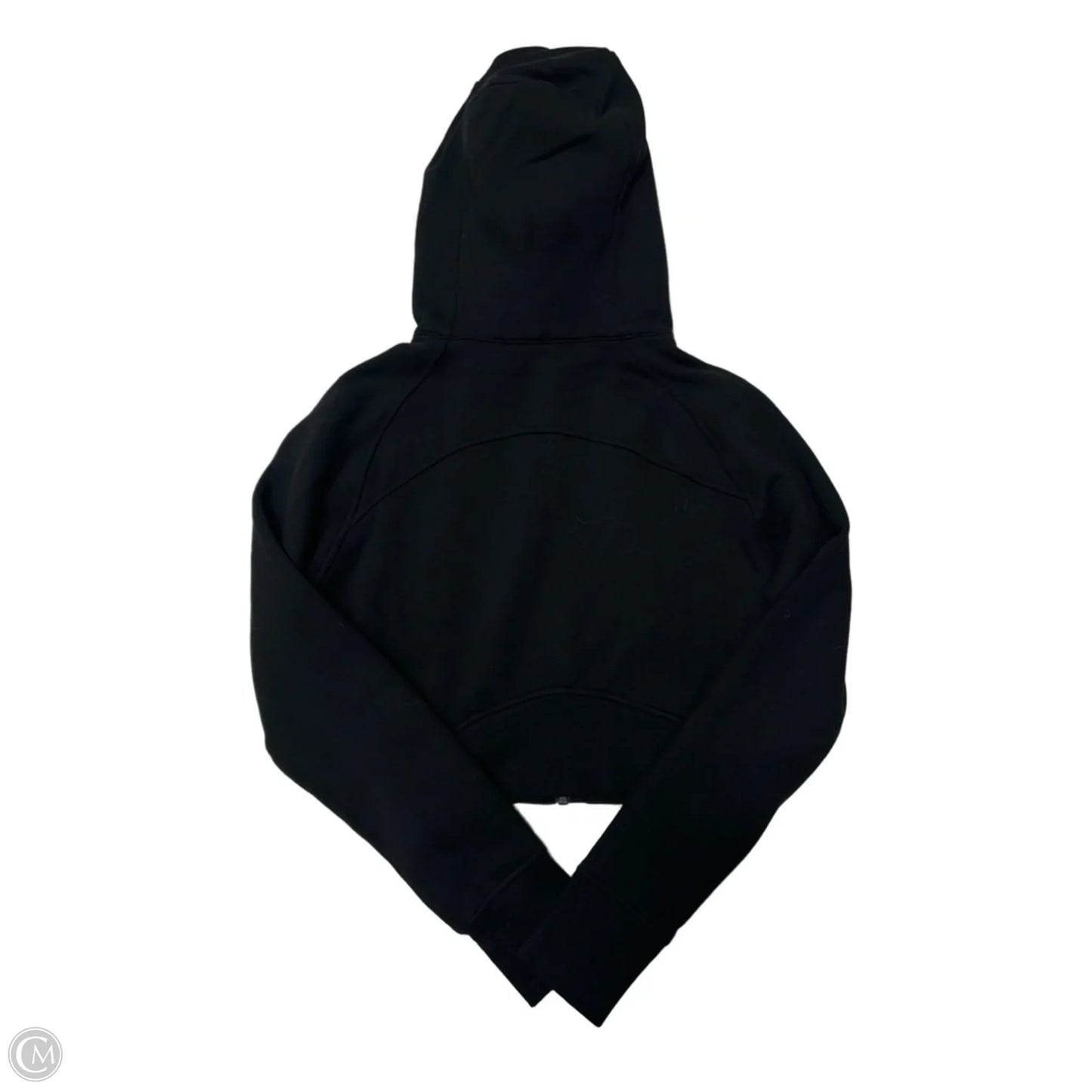 Athletic Jacket By Lululemon In Black, Size: Xs