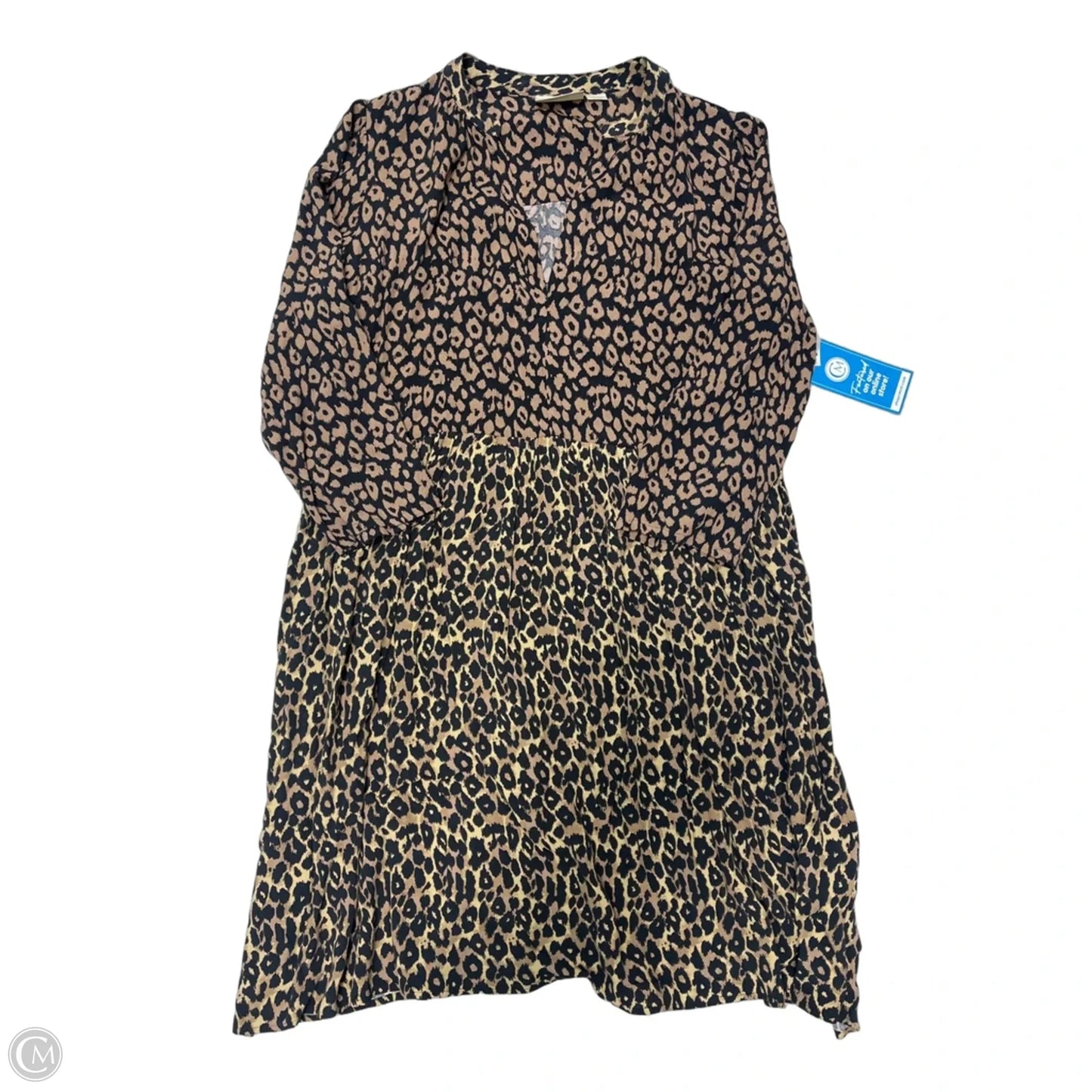 Dress Casual Short By Maeve In Animal Print, Size: L