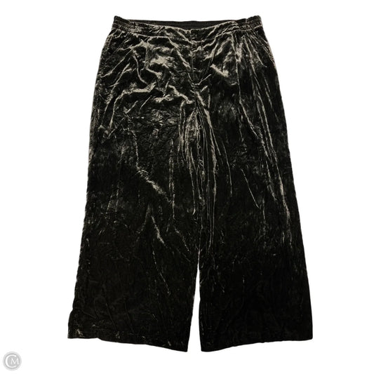 Pants Wide Leg By Anthropologie In Green, Size: 3x