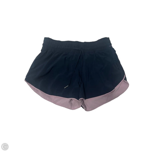 Athletic Shorts By Lululemon In Navy, Size: 6