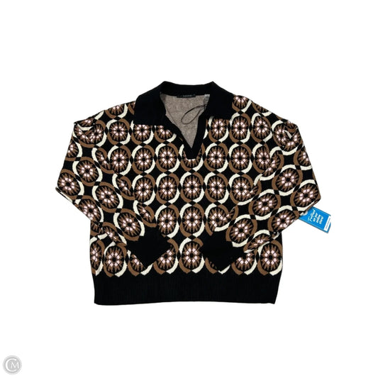 New! Sweater By T Tahari In Brown, Size: L