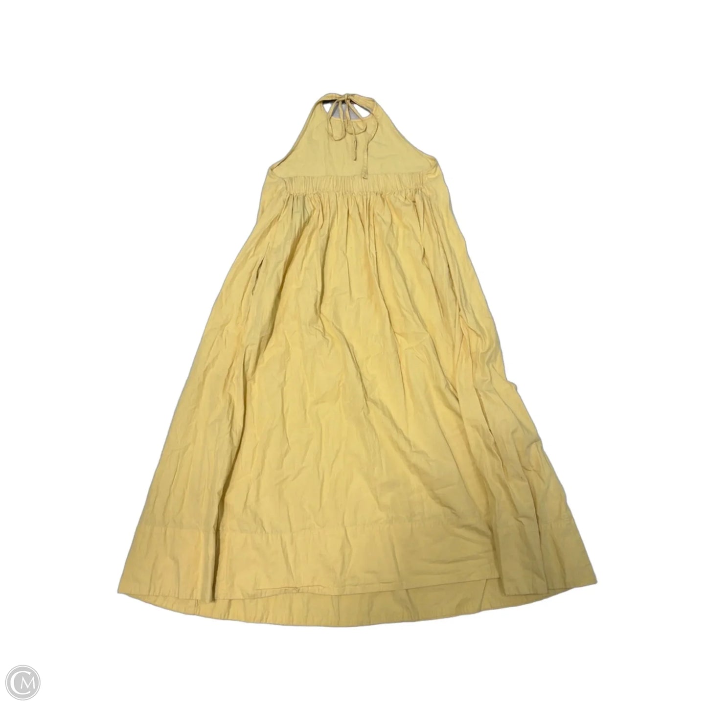 Dress Casual Maxi By Free People In Yellow, Size: L