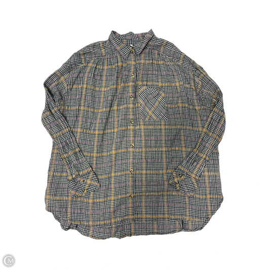 Top Long Sleeve By Free People In Multi-colored, Size: L