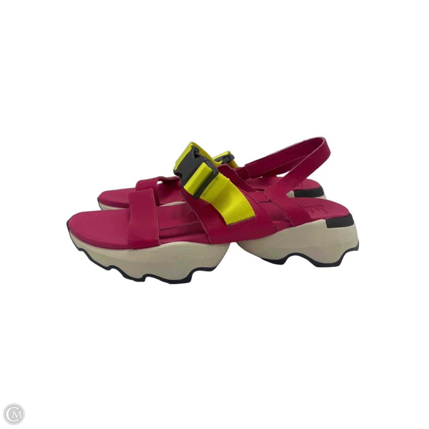 Sandals Designer By Sorel In Pink, Size: 9.5