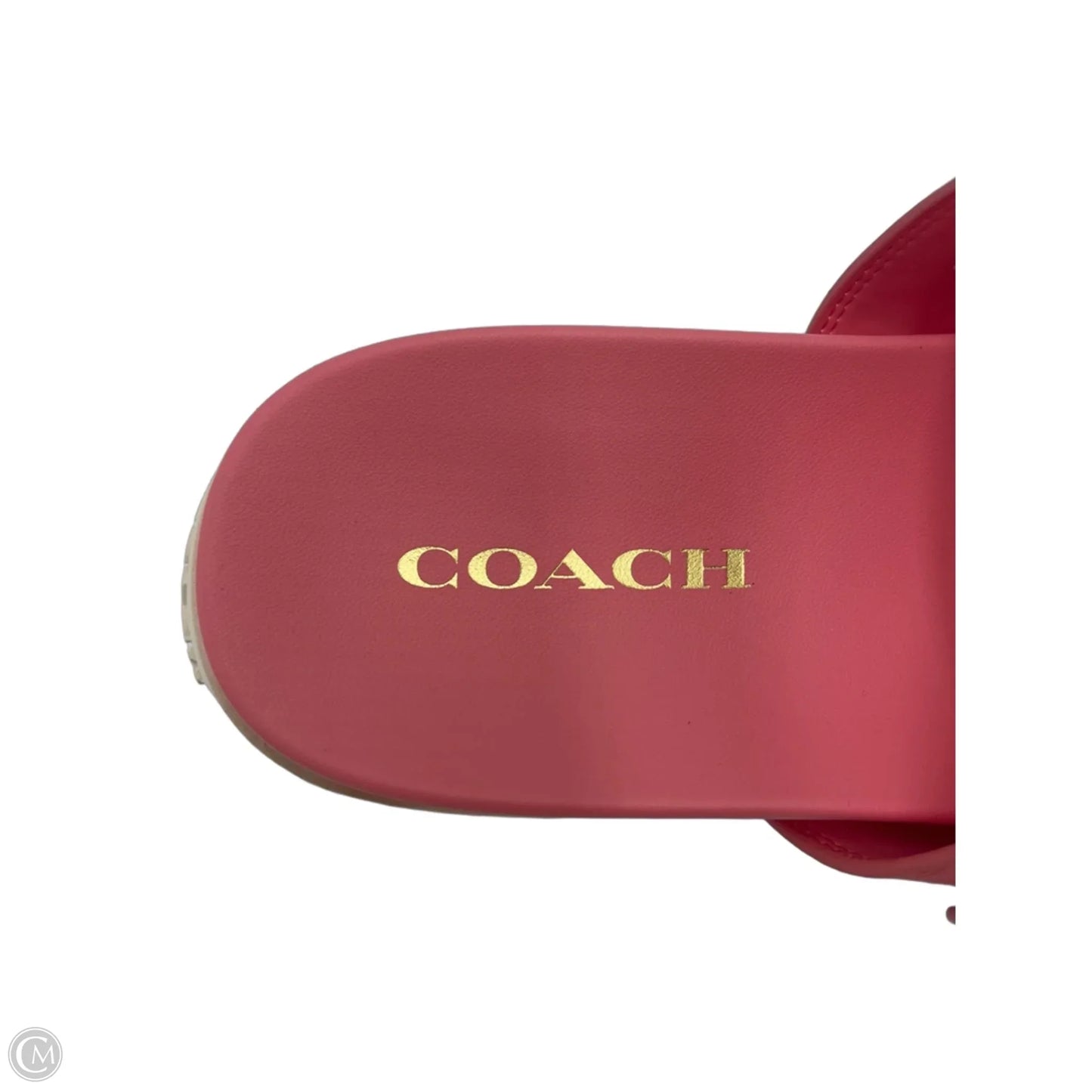 New! Sandals Designer By Coach In Pink, Size: 8.5