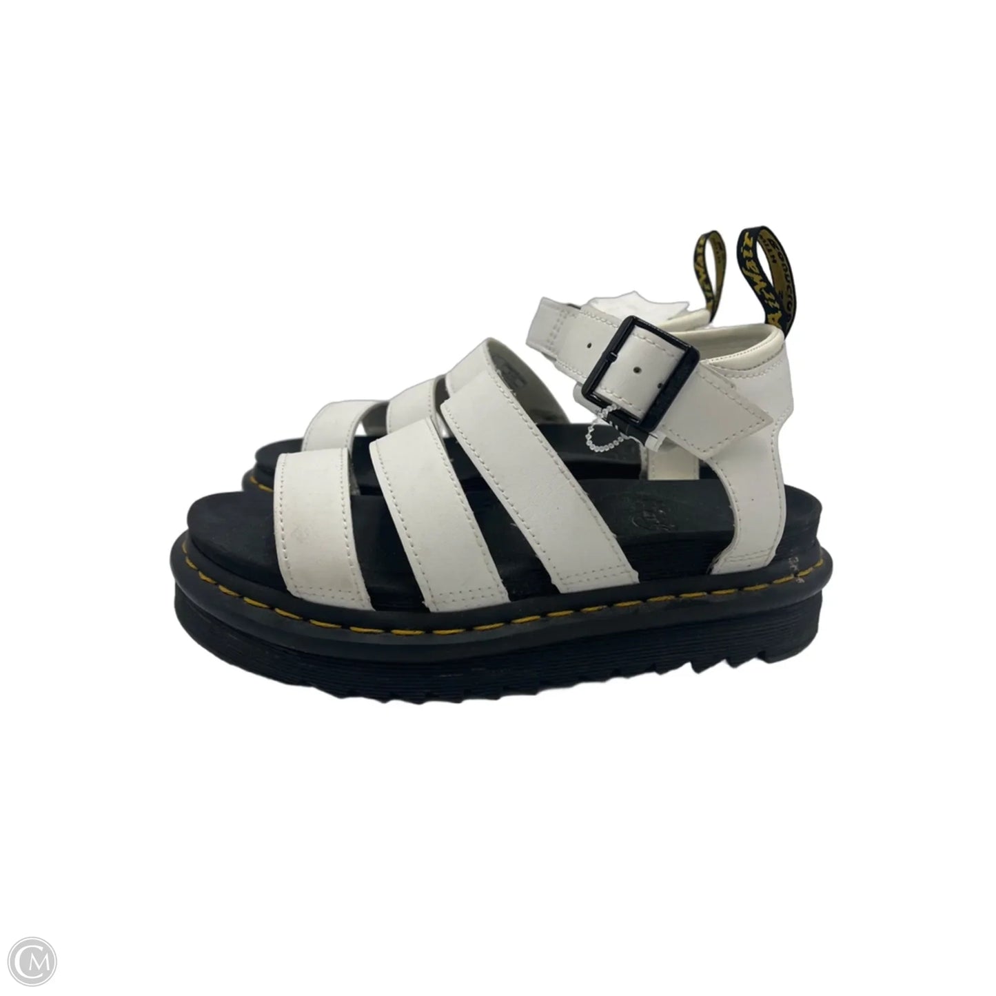Sandals Designer By Dr Martens In White, Size: 6 (37)
