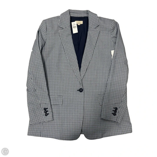 New! Blazer By Loft In Plaid Pattern, Size: 10
