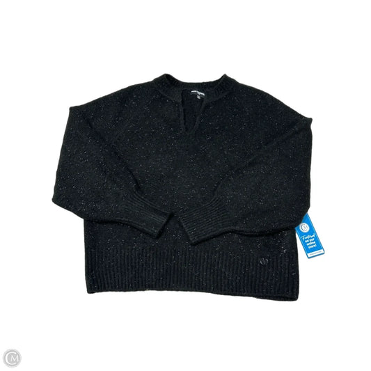 Sweater Designer By Karl Lagerfeld In Black, Size: L