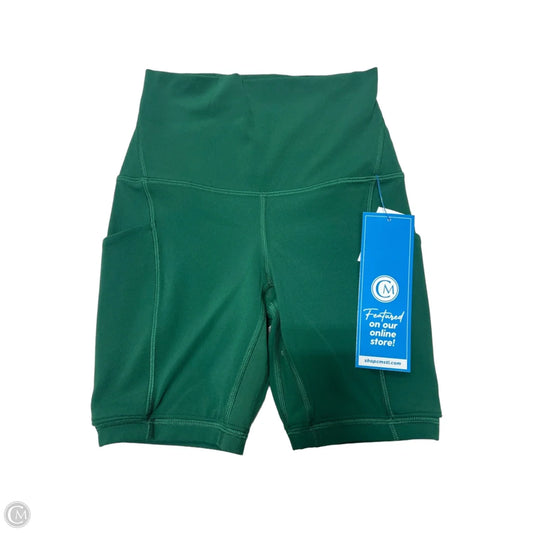 Athletic Shorts By Lululemon In Green, Size: Xs