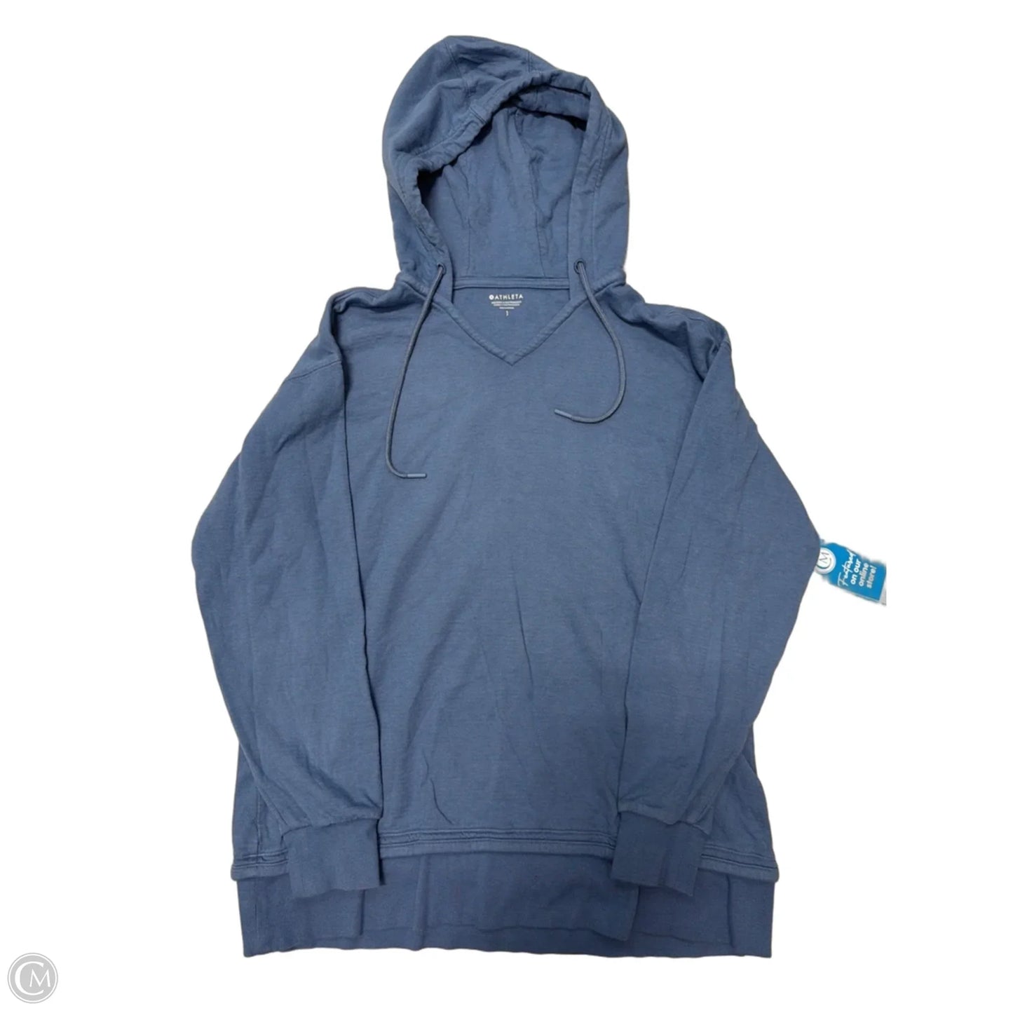 Athletic Sweatshirt Hoodie By Athleta In Blue, Size: S