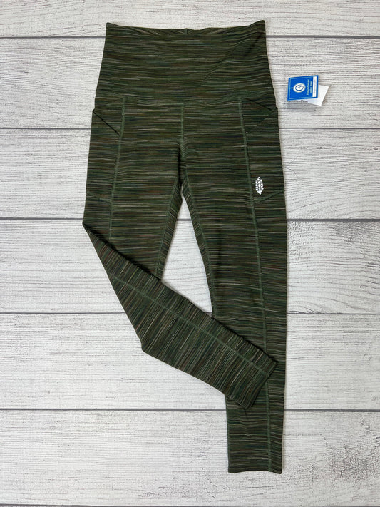 Green Athletic Leggings Free People, Size Xs