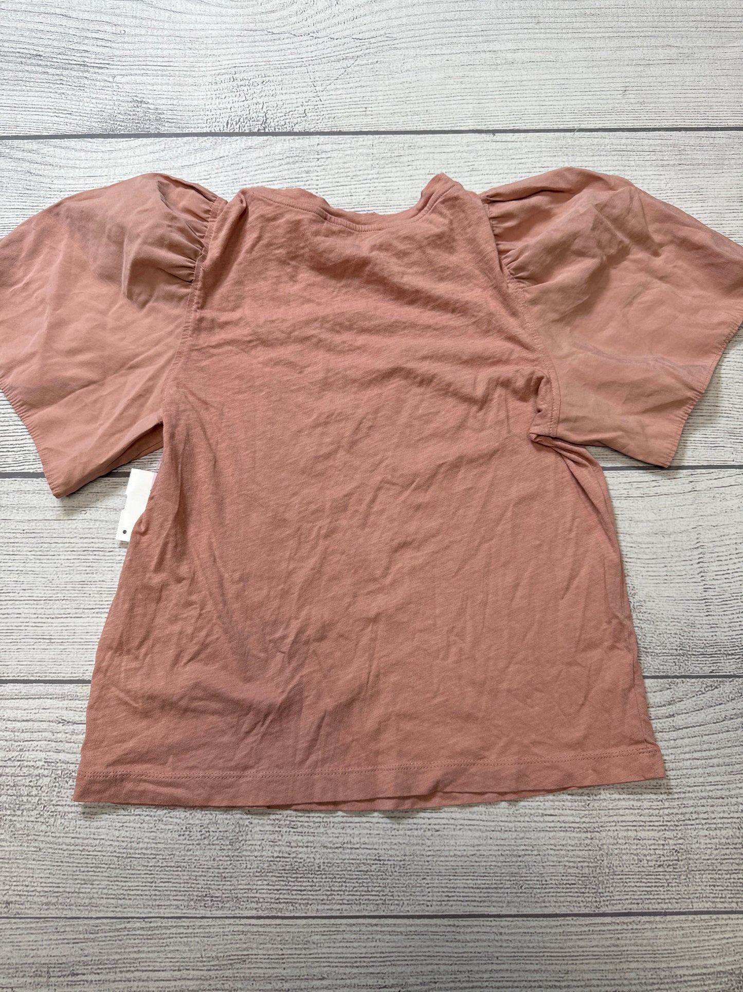 Top Short Sleeve By Loft In Pink, Size: S