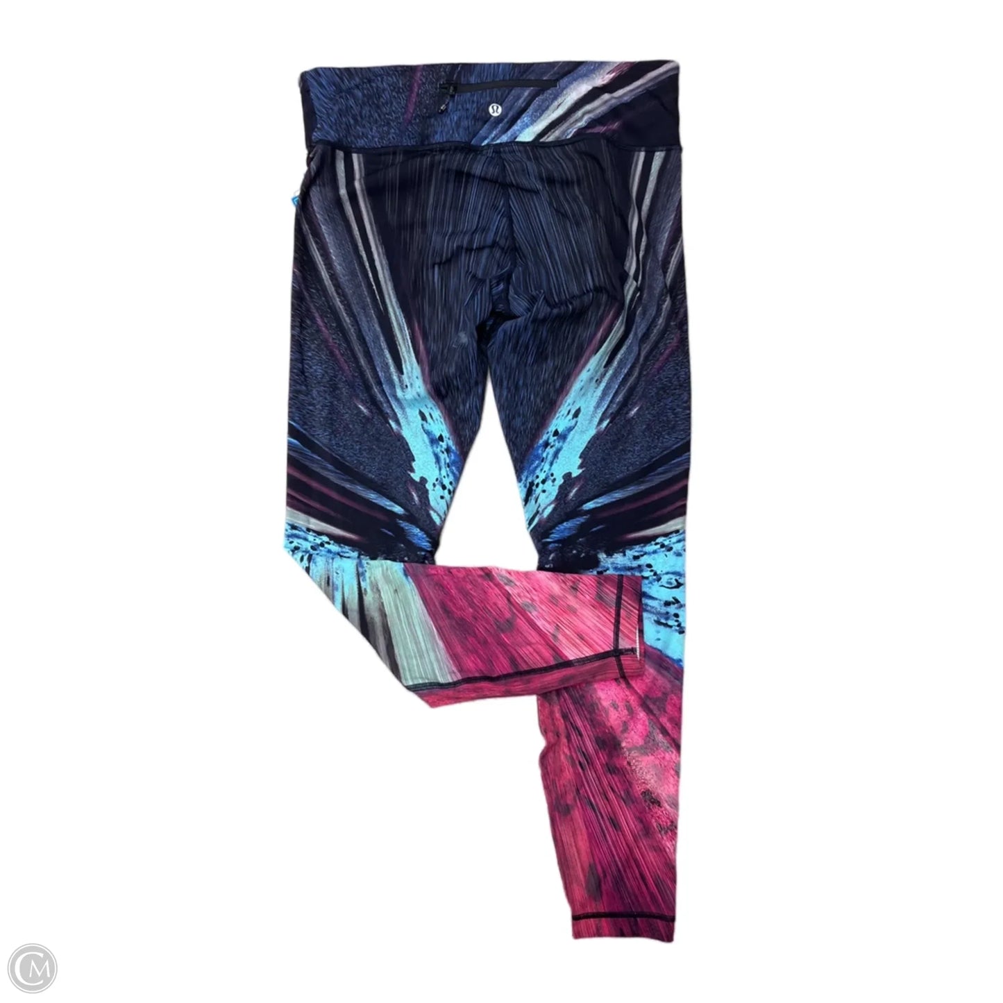 Athletic Leggings By Lululemon In Blue, Size: 12