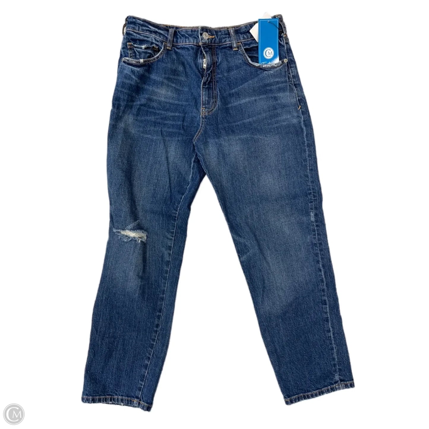 Jeans Straight By Pilcro In Blue Denim, Size: 6