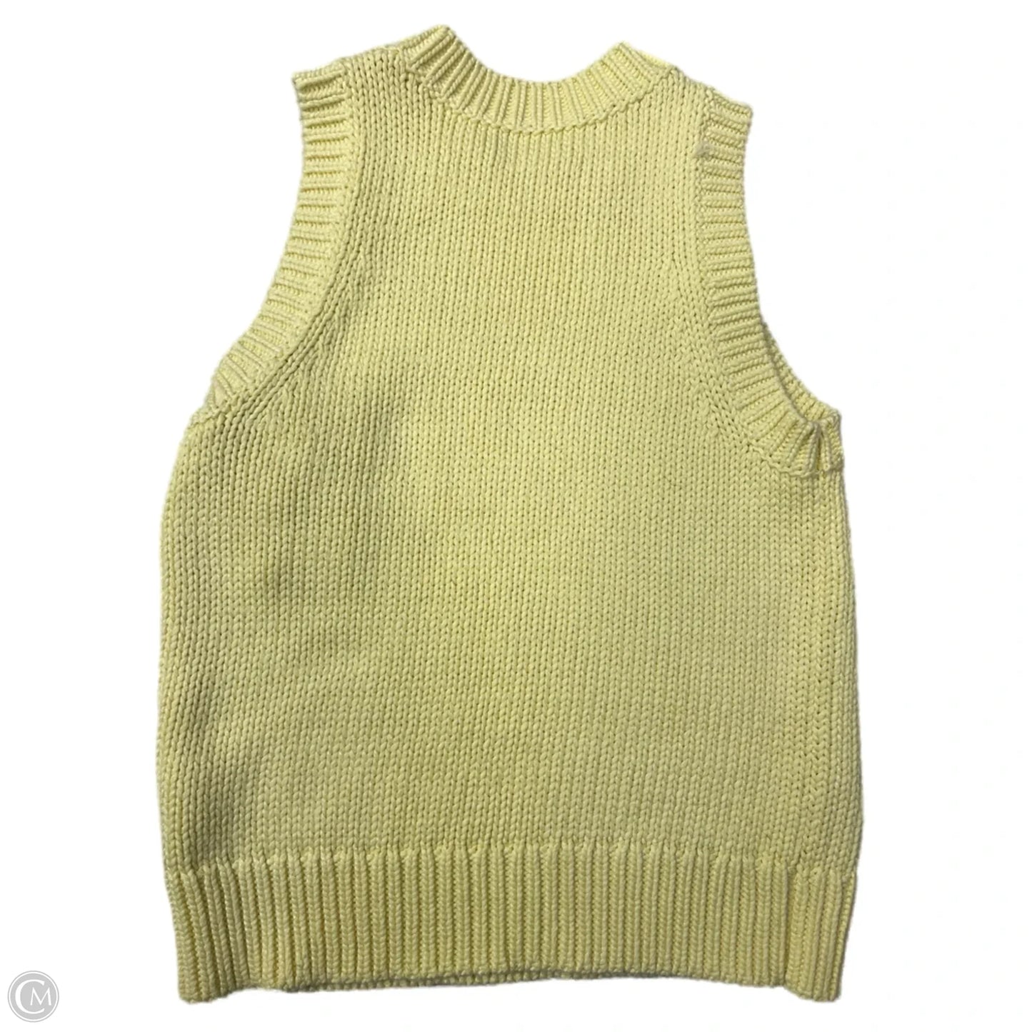 Top Sleeveless By Vineyard Vines In Yellow, Size: Xs