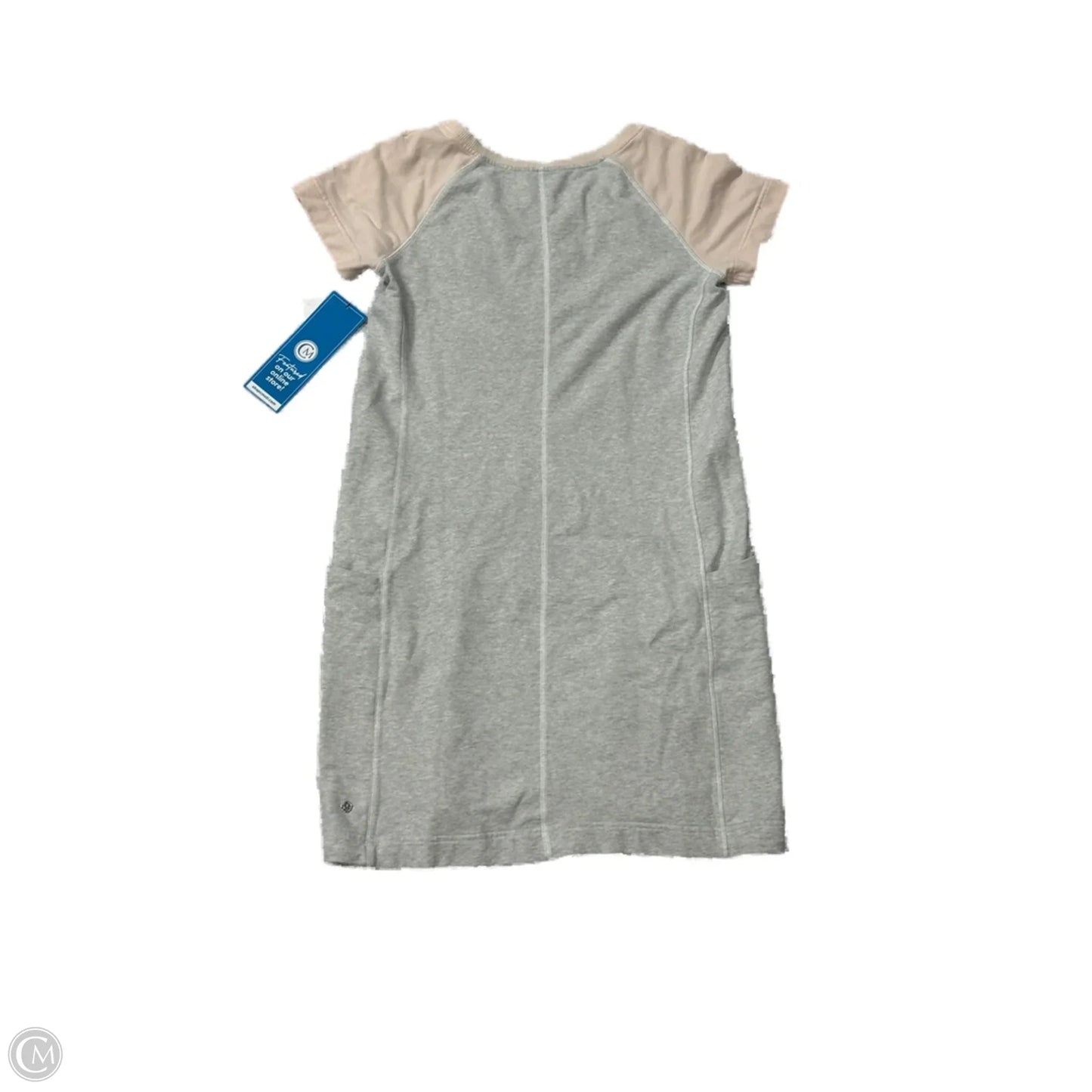 Athletic Dress By Lululemon In Grey, Size: 6