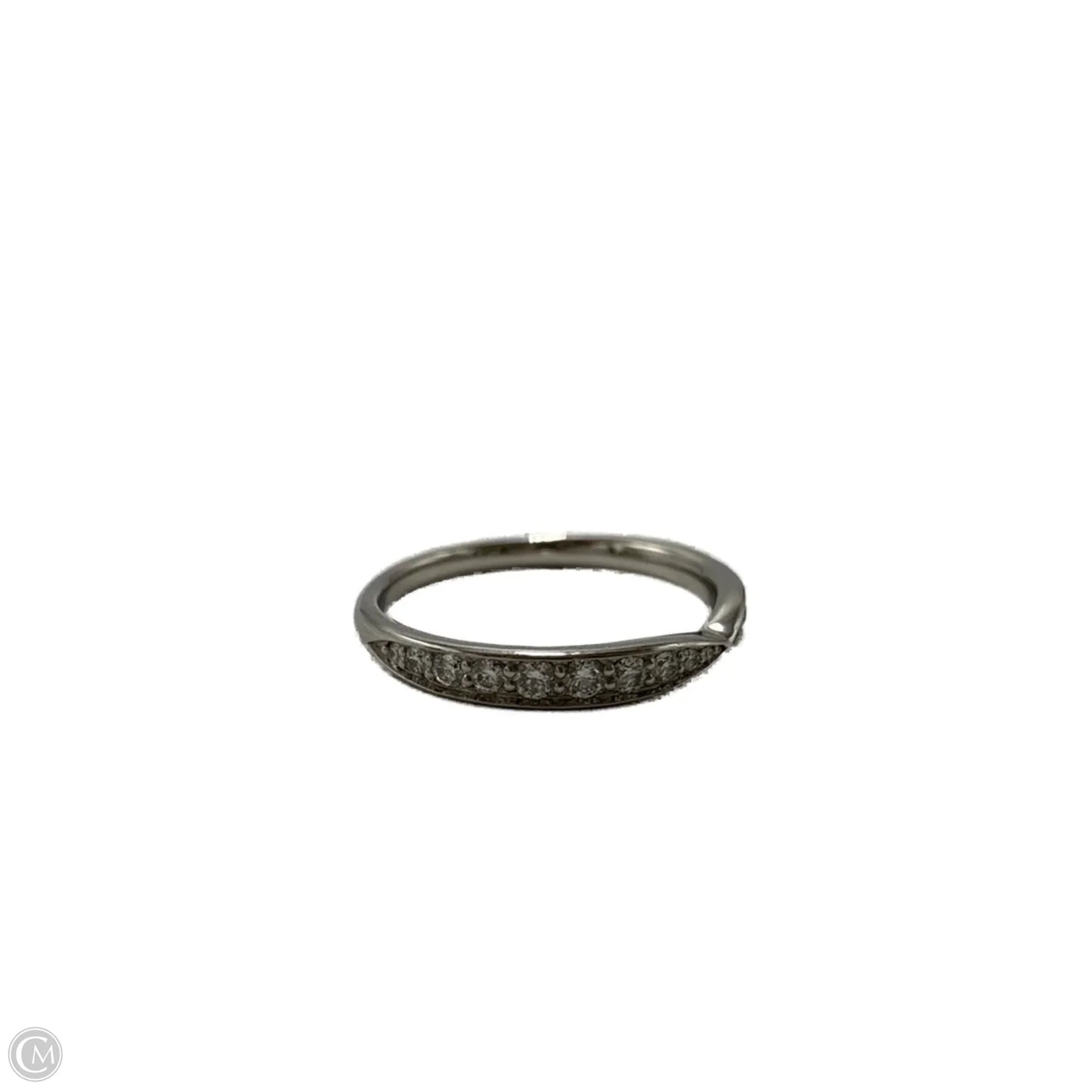 Tiffany & Company Platinum w/ Diamonds Harmony Band Luxury Ring Size: 6.5