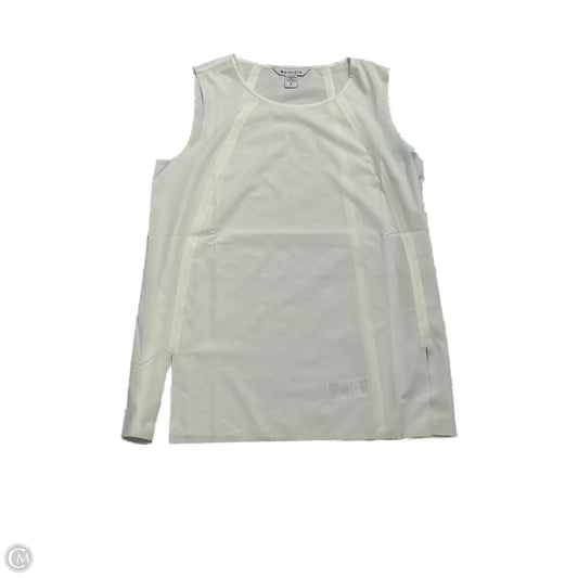 Top Sleeveless By Athleta In White, Size: Sp