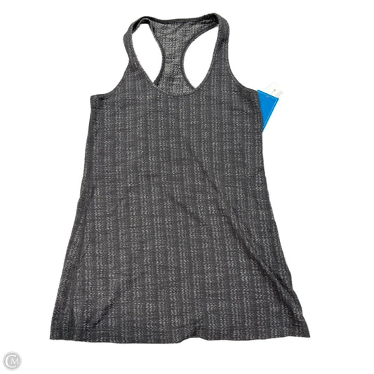 Athletic Tank Top By Lululemon In Grey, Size: S