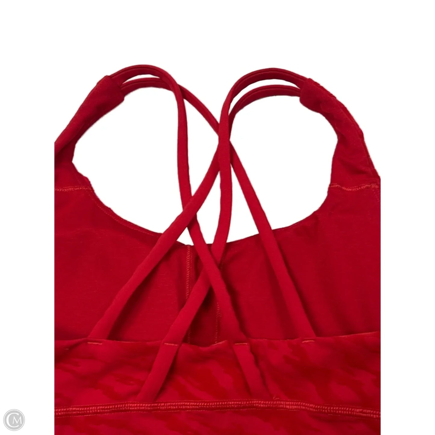 Athletic Bra By Lululemon In Red, Size: 6