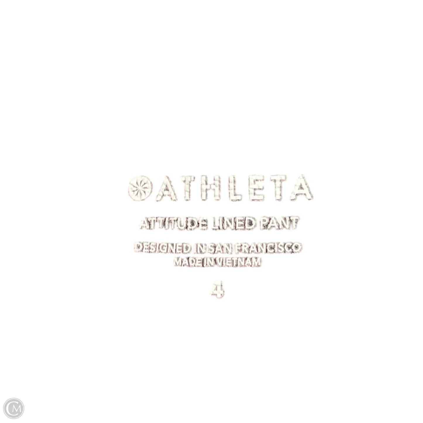 Athletic Pants By Athleta In Black, Size: 4