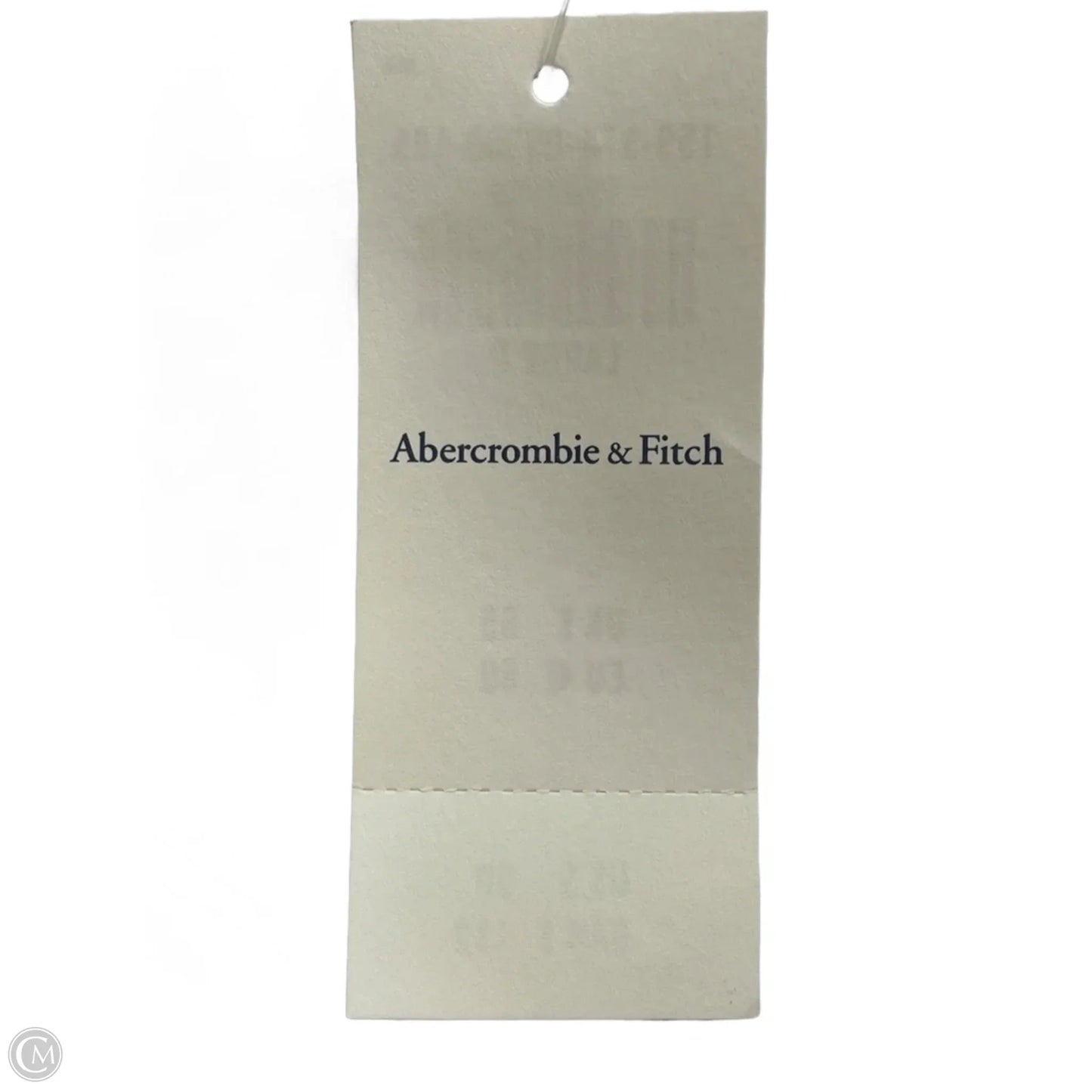 Dress Casual Short By Abercrombie And Fitch In White, Size: Lp