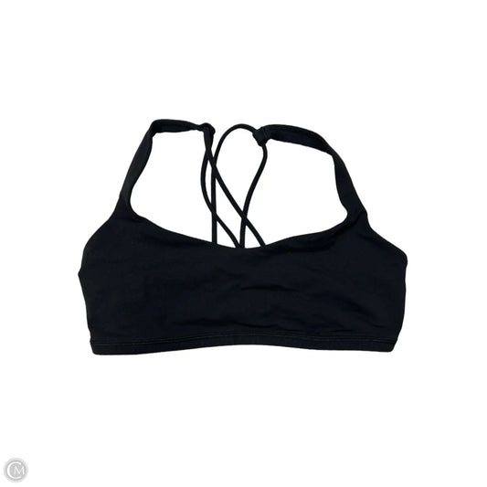 Athletic Bra By Lululemon In Black, Size: 6