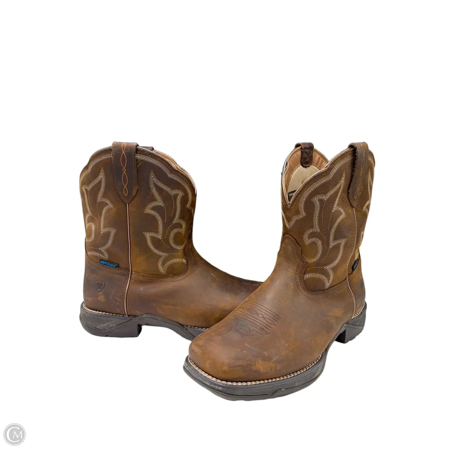 Boots Western By Ariat In Brown, Size: 11