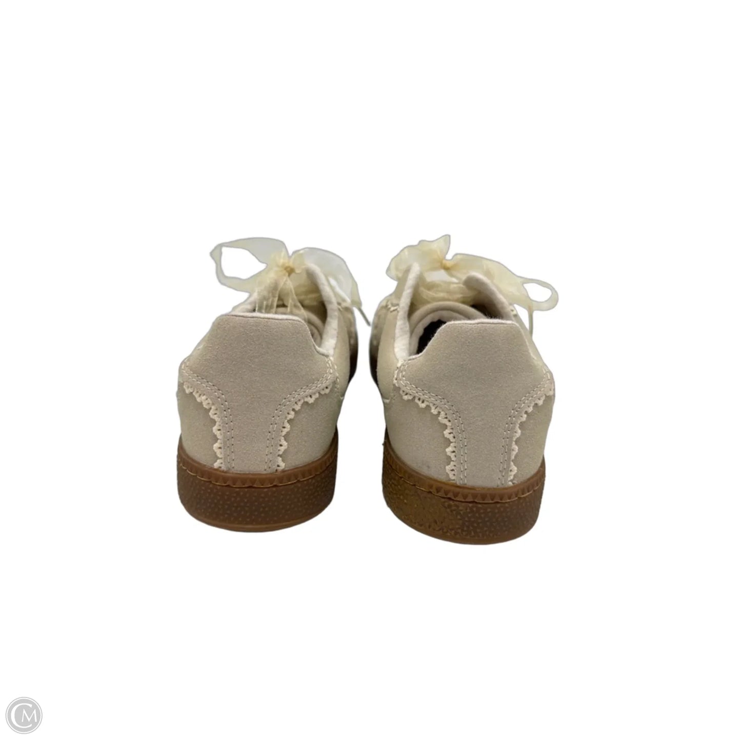Shoes Sneakers By Sincerely Jules In Grey & White, Size: 9