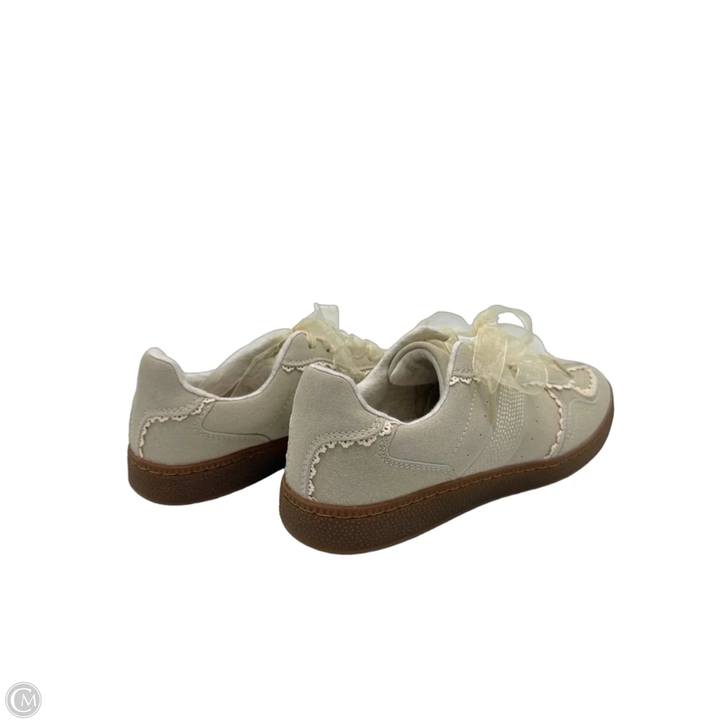 Shoes Sneakers By Sincerely Jules In Grey & White, Size: 9