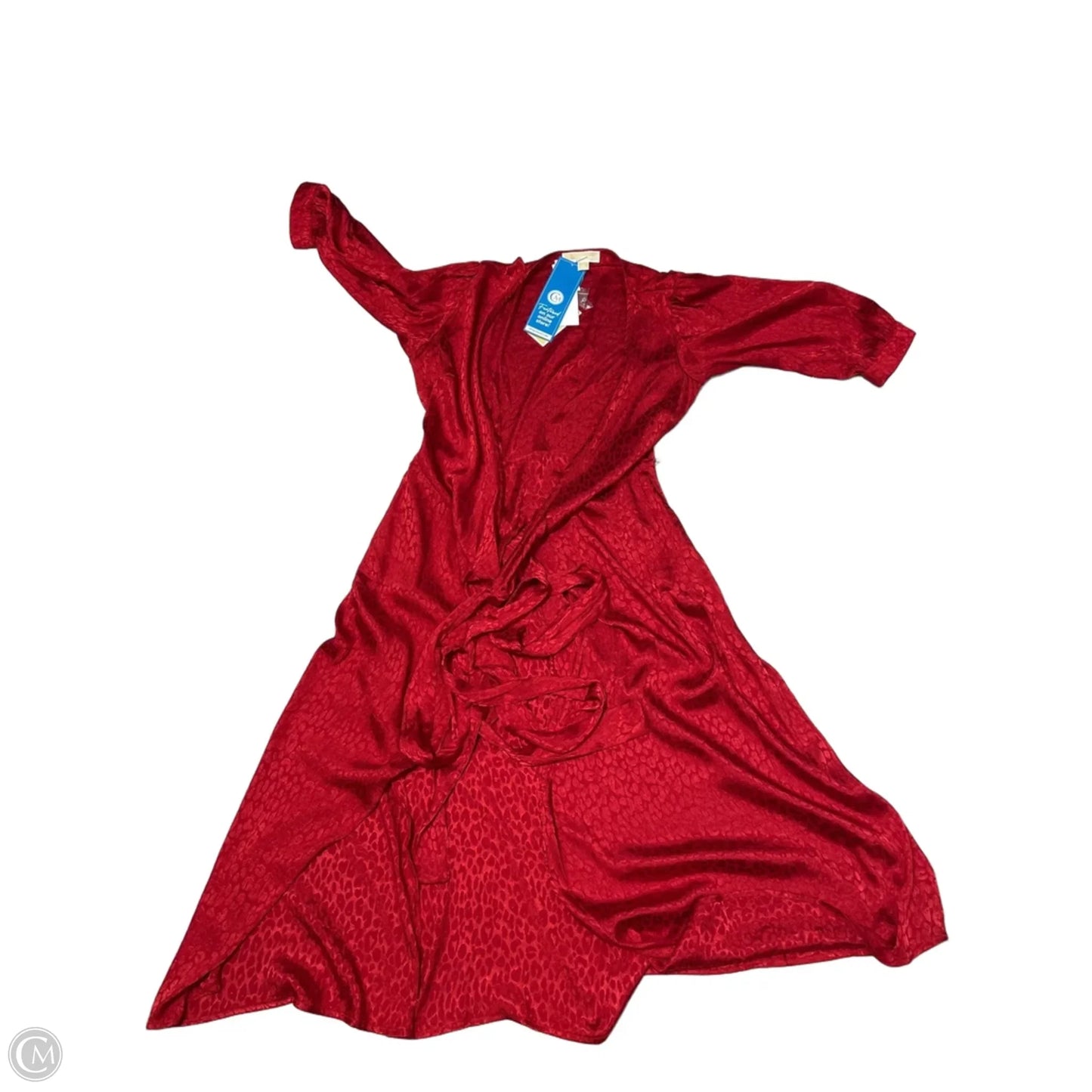 New! Dress Designer By Michael Kors In Red, Size: M