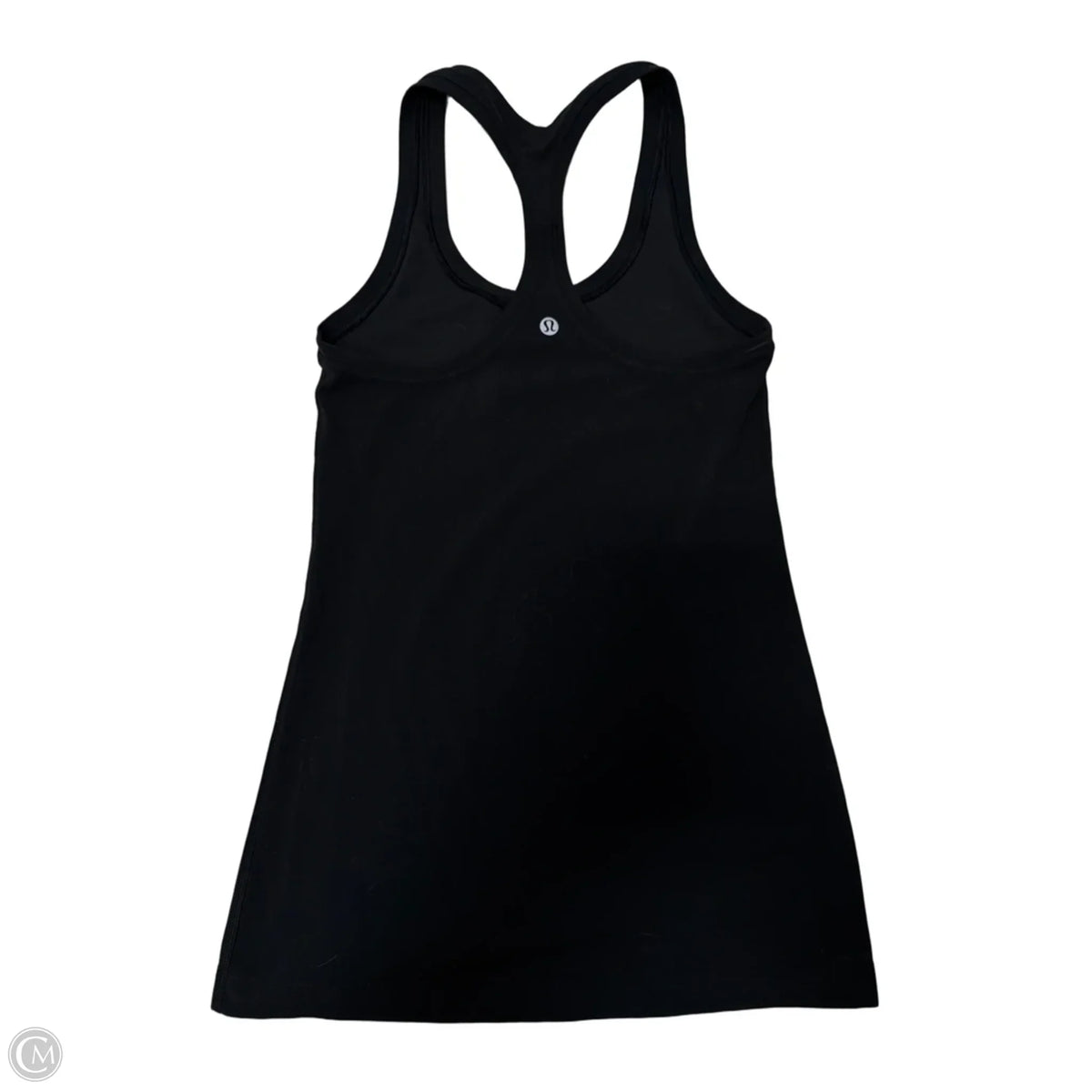 Athletic Top Short Sleeve By Lululemon In Black, Size: S