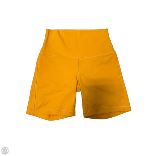 Athletic Shorts By Lululemon In Orange, Size: S