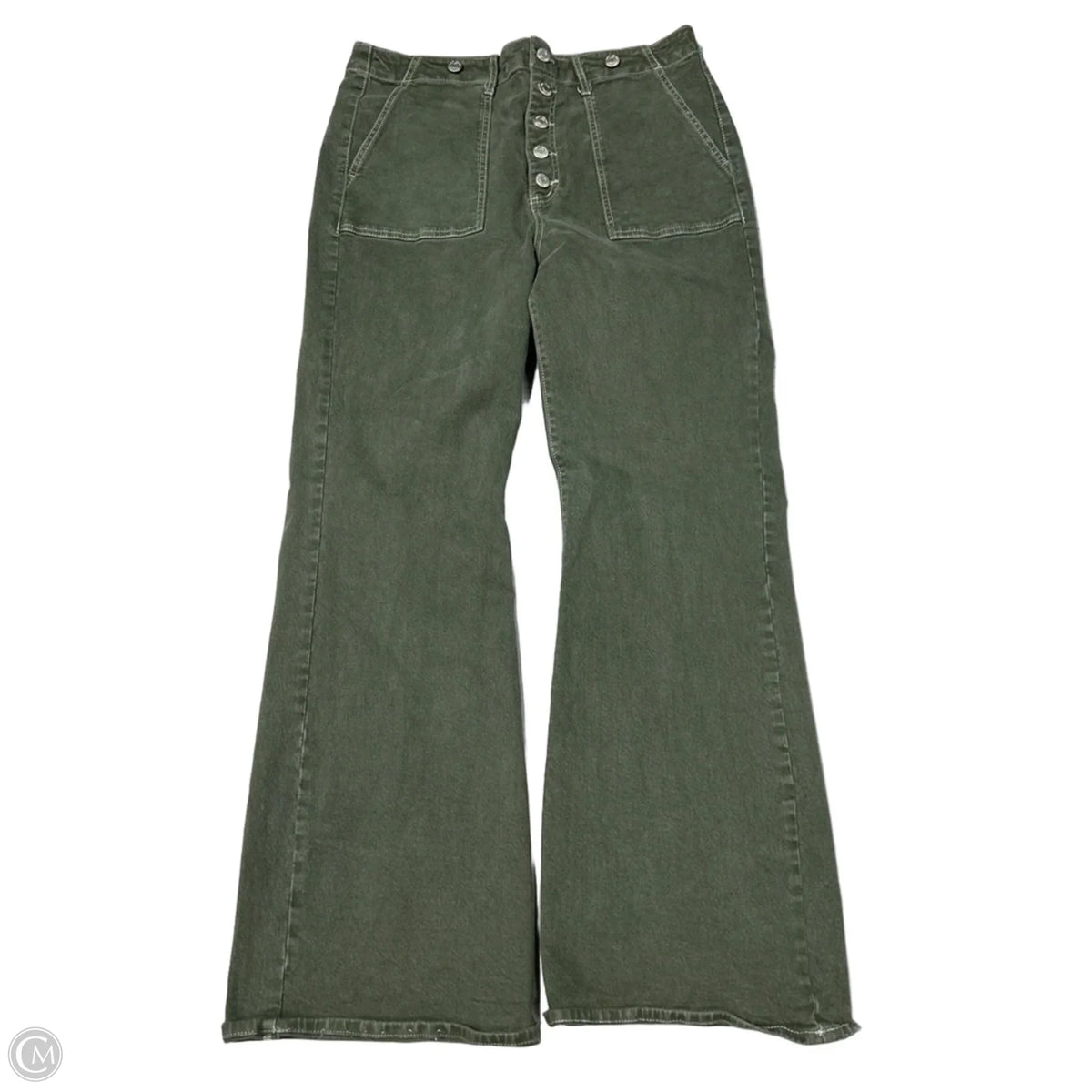 Loft Pants in Green, Size 12