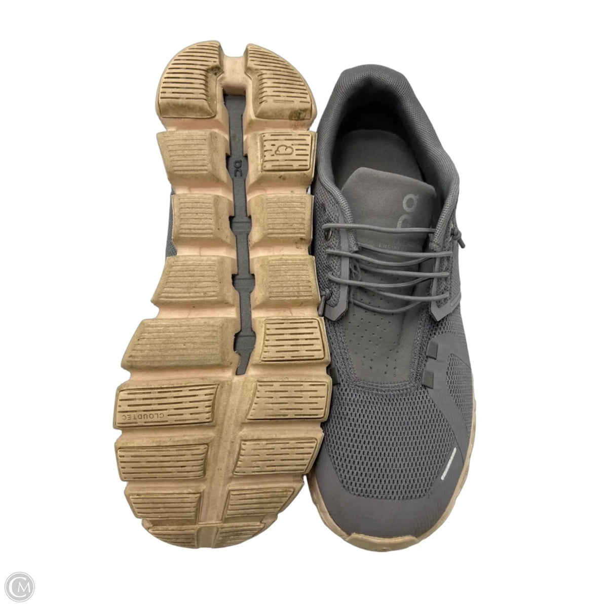 On Cloud Athletic Shoes in Grey, Size 6.5