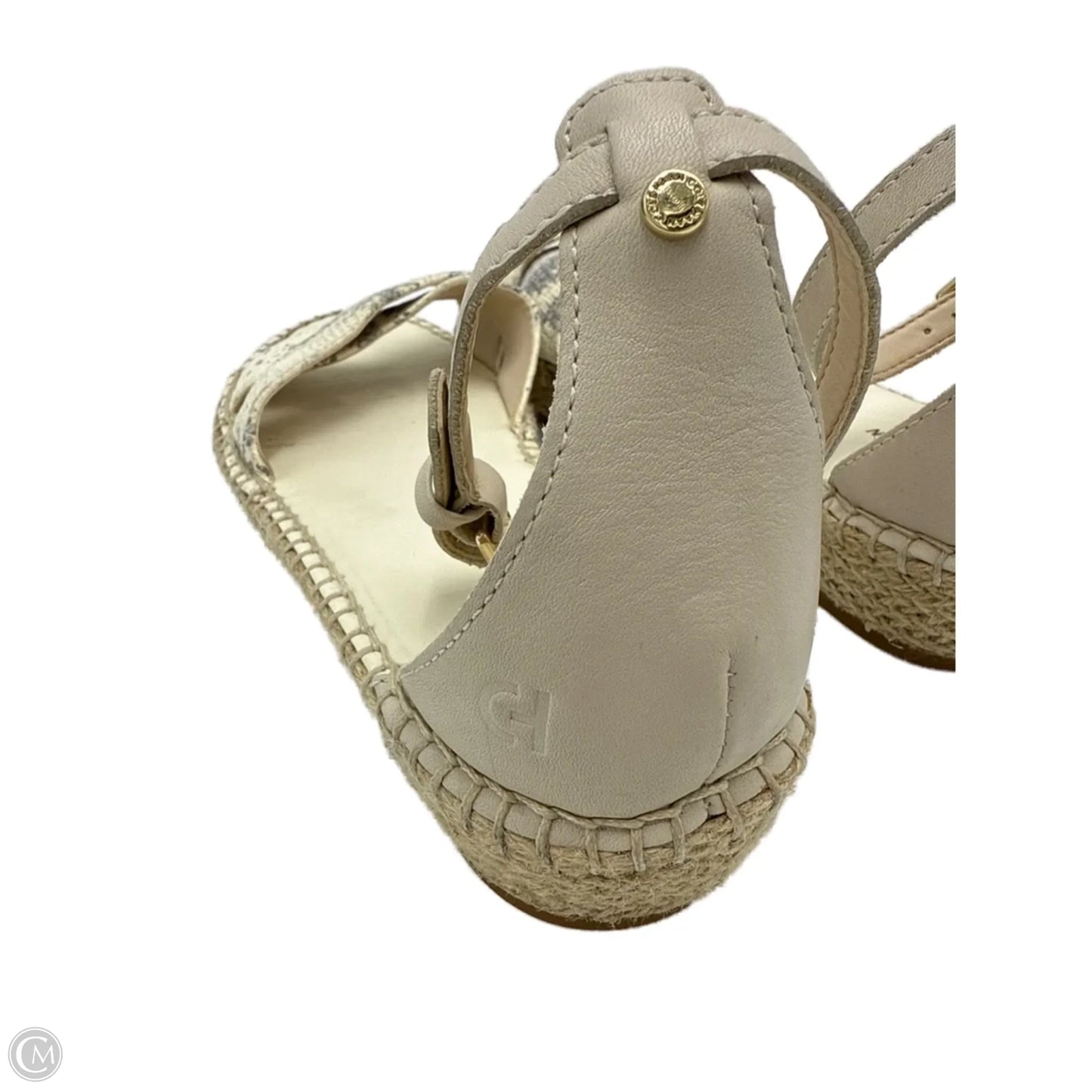 Sandals Designer By Cole-Haan In Cream, Size: 8.5