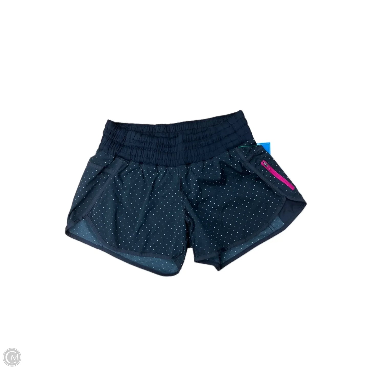 Athletic Shorts By Lululemon In Polkadot Pattern, Size: M